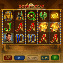 LuckyBlock - Book of Dead Slot Game - Online Casino
